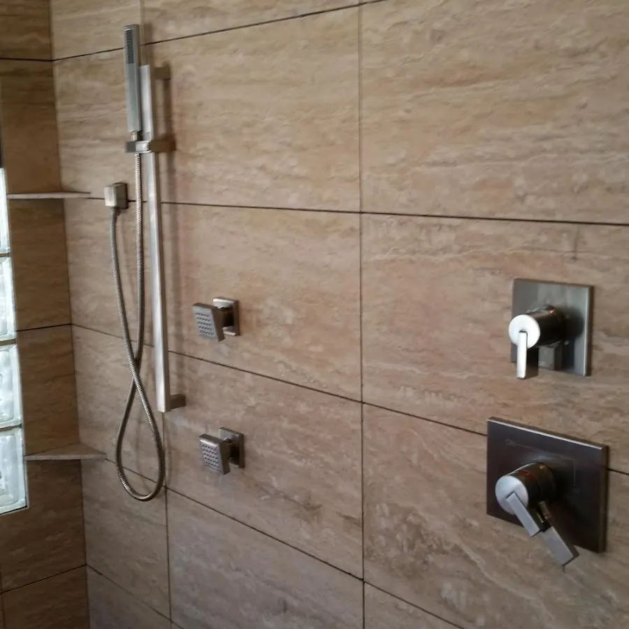 Shower fixture installation for Water Heater Replacement in Liberty Triangle